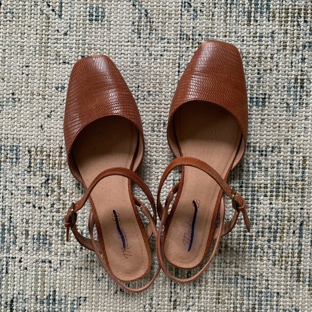 MADEWELL | Size 7.5 | Jeanne Slingback Flat